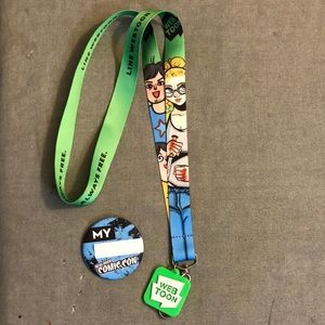 2017 NYCC lanyard